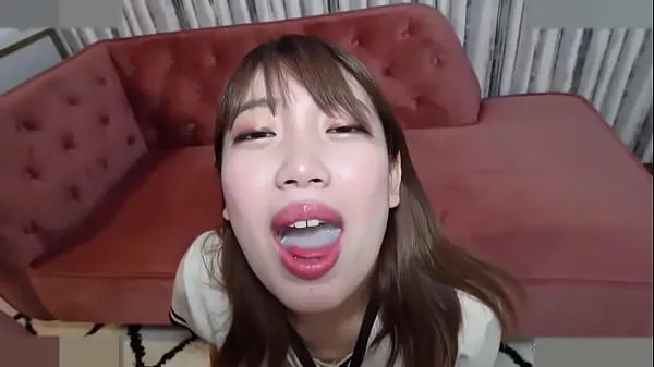 Store Big breasted married woman, Japanese beauty. She gives a blowjob and cums in her mouth and drinks the cum. Uncensored videoer i alt